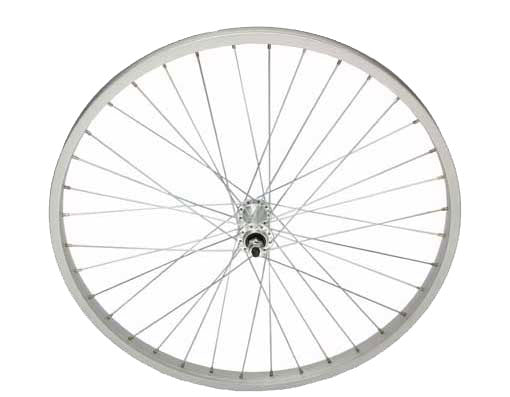 24" x 1.75 Alloy Front Bike Wheel 36 Spoke