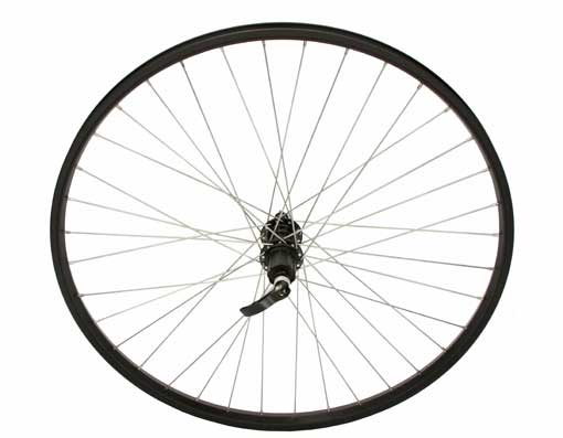 26" x 1.50 Alloy Rear Bike Wheel Cassette 36 Spoke 1