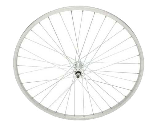 26" x 1.50 Alloy Front Bike Wheel 36 Spoke