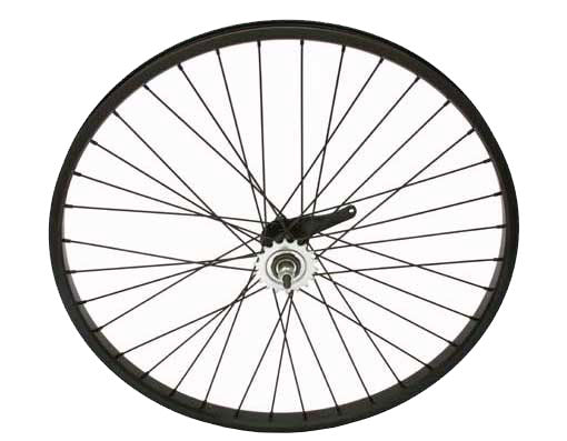 26" x 1.75 Alloy Coaster Bike Wheel 36 Spoke