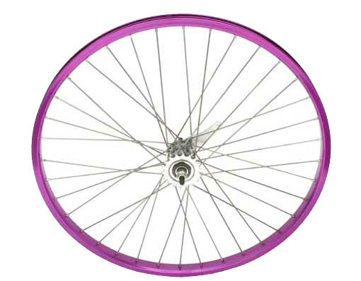 26" x 1.75 Alloy Coaster Bike Wheel 36 Spoke