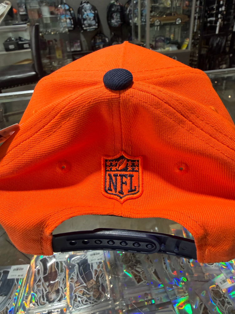 Denver Broncos snapback Leaves hat Orange and Blue white