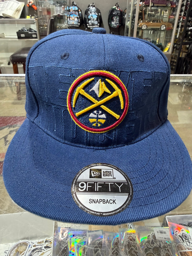 Denver Nuggets hat Navy DEN snap back