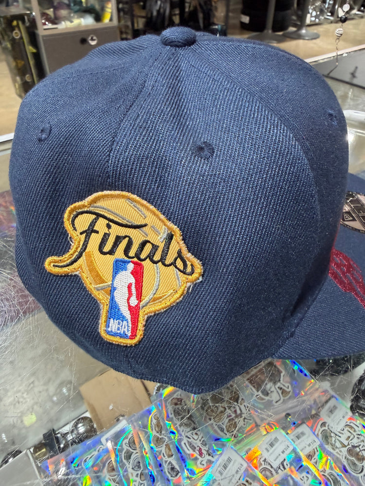 Denver Nuggets hat Navy Burgundy DEN snap back