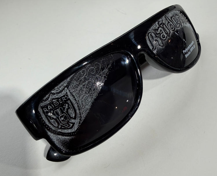 Las Vegas RaidersCustom Engraved Original Sunglasses O.G. Style