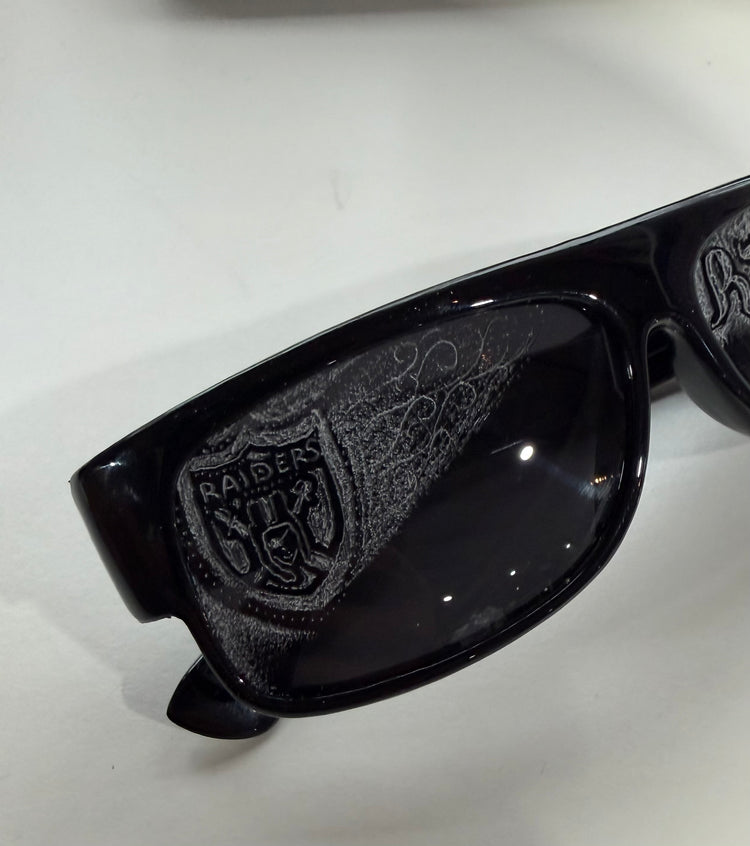 Las Vegas RaidersCustom Engraved Original Sunglasses O.G. Style