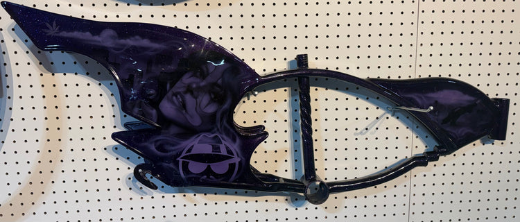 20" inch Custom Candy Purple Frame With Murals & with Custom Body work