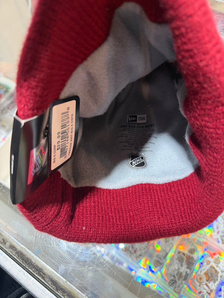 Colorado Avalanche Adult Beanie One size fits all Burgundy Marroon Blue