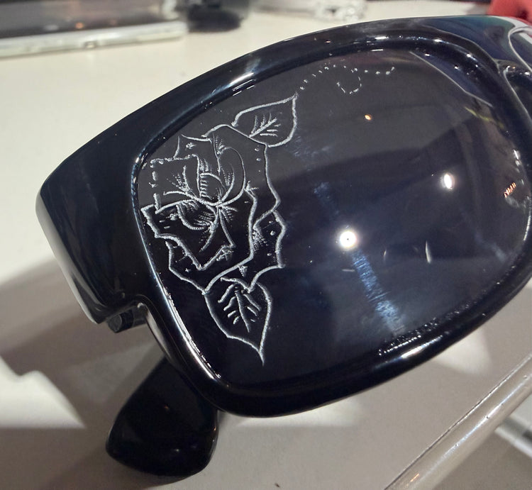 Las Vegas Rose Custom Engraved Original Sunglasses O.G. Style