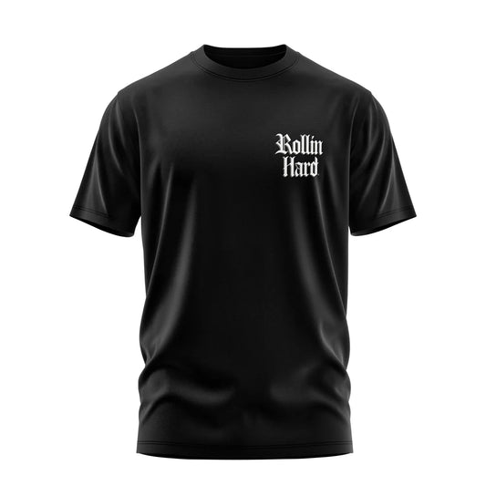 Rollin Hard T Tee Shirt Droppin Da Bomb White