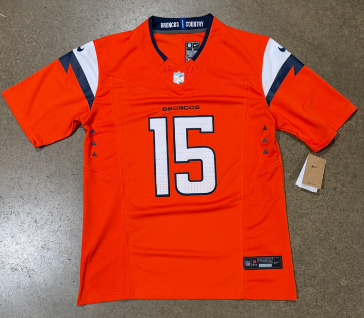 Denver Broncos Nik Bonitto Jersey  # 15 Orange replica