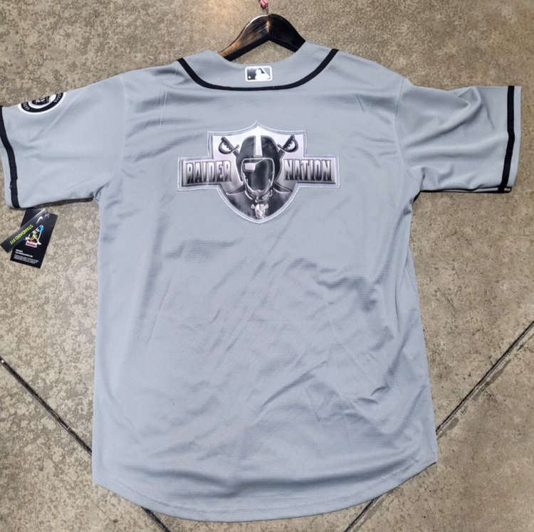 Las Vegas Raiders Jersey Baseball Black