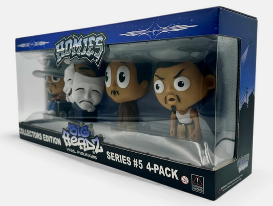 HOMIES™ - BIG HEADZ 4-Pack Figure Set - Series #5