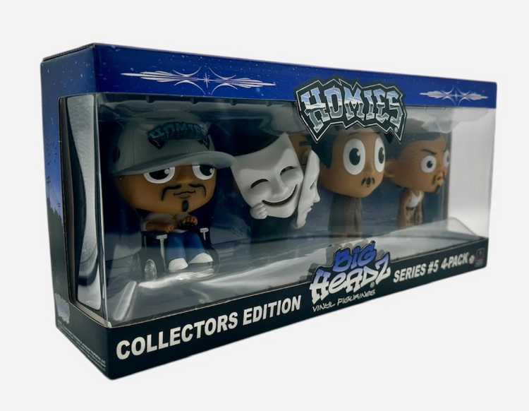 HOMIES™ - BIG HEADZ 4-Pack Figure Set - Series #5