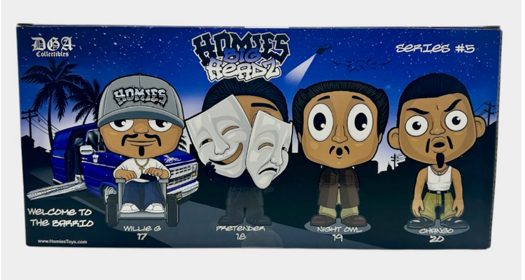 HOMIES™ - BIG HEADZ 4-Pack Figure Set - Series #5