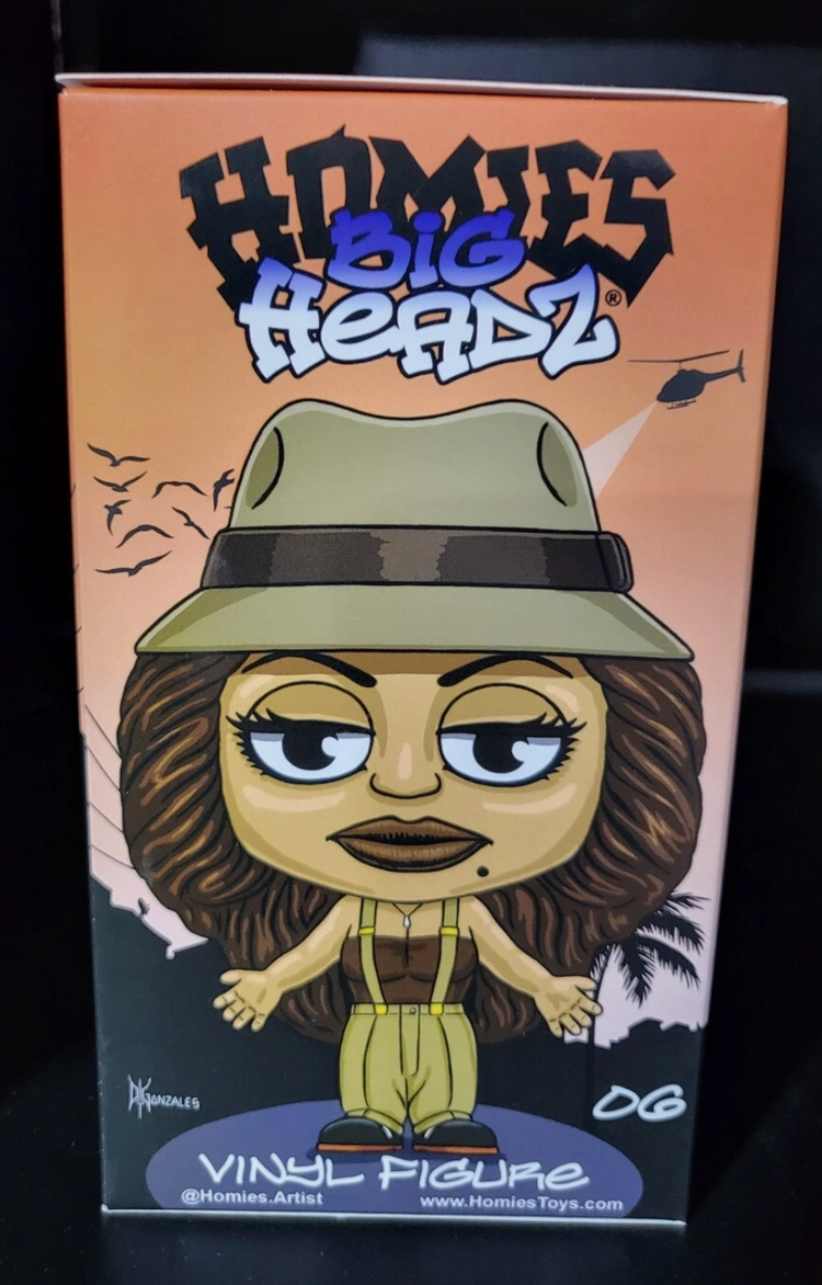 HOMIES Big Headz Series #2 Collectables Bouncy GLOW IN THE DARK