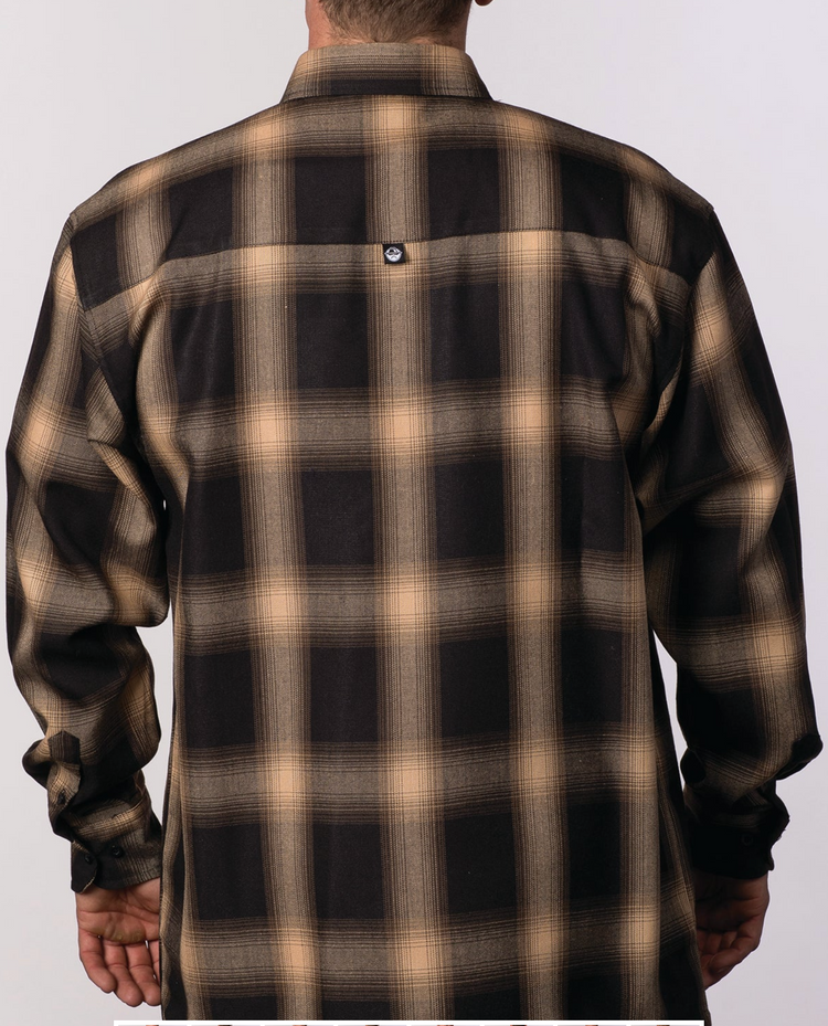 Lowrider Veterano Long Sleeve Brown Black Burgundy Blue