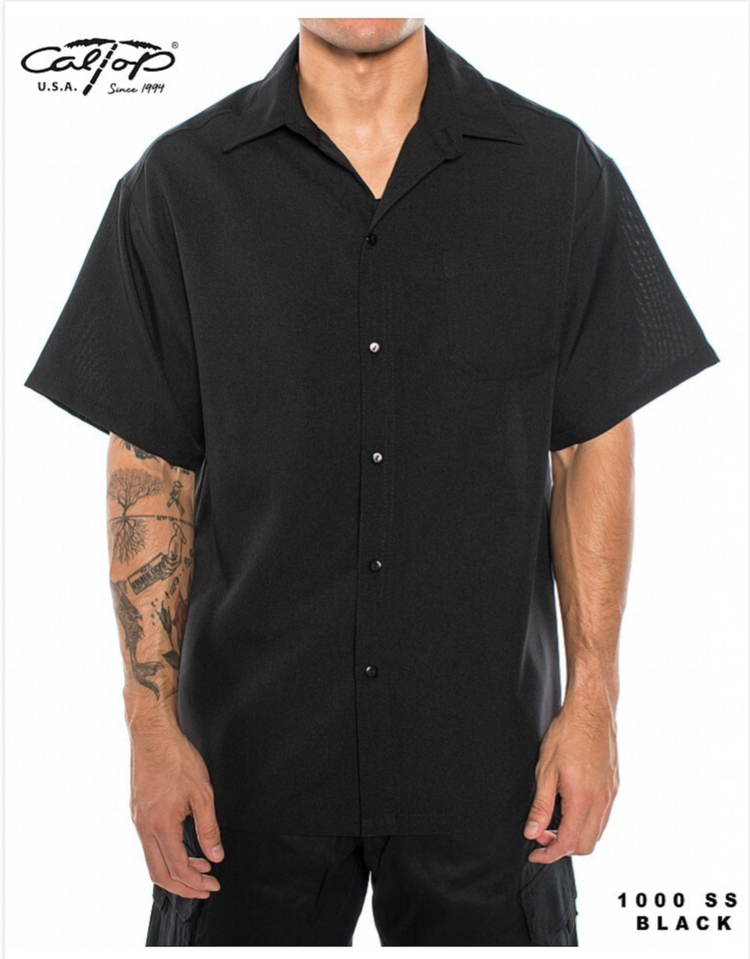 Cal Top 1000 S/S Solid Color : Black