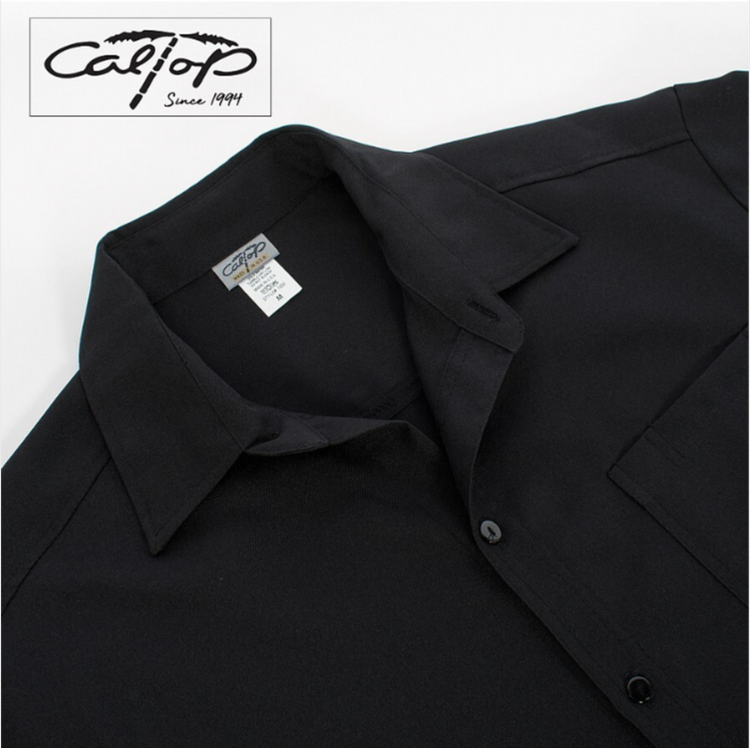 Cal Top 1000 S/S Solid Color : Black