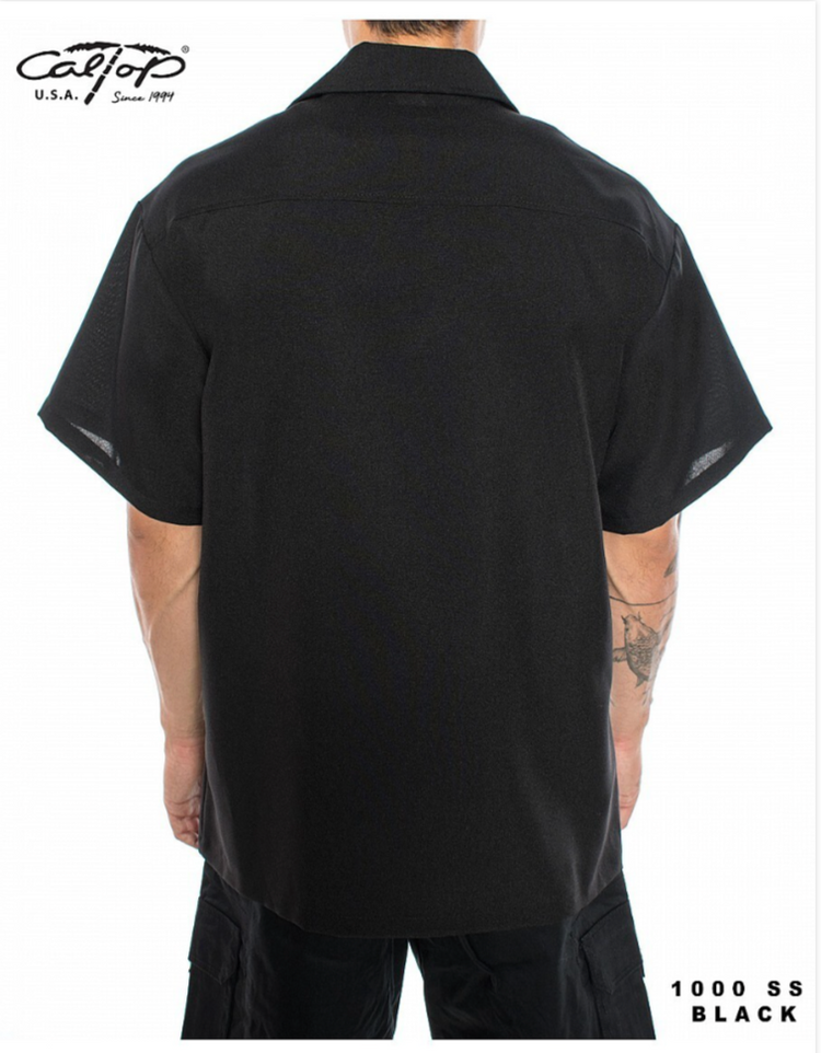 Cal Top 1000 S/S Solid Color : Black