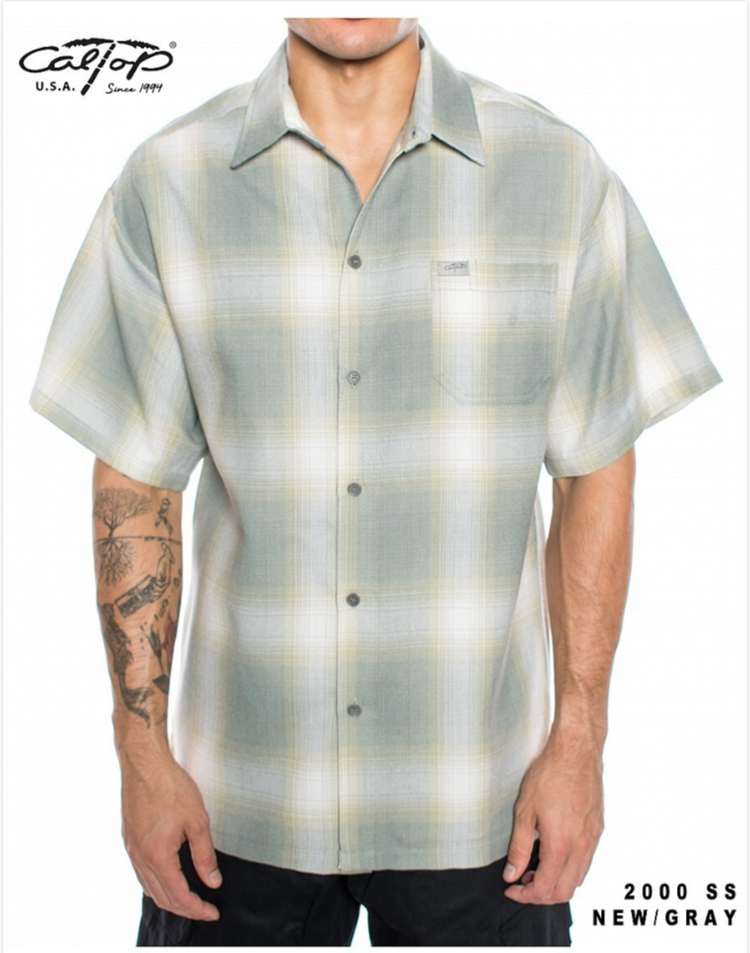 2000 S/S Plaid Color Base : New-Gray