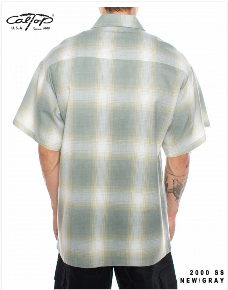 2000 S/S Plaid Color Base : New-Gray
