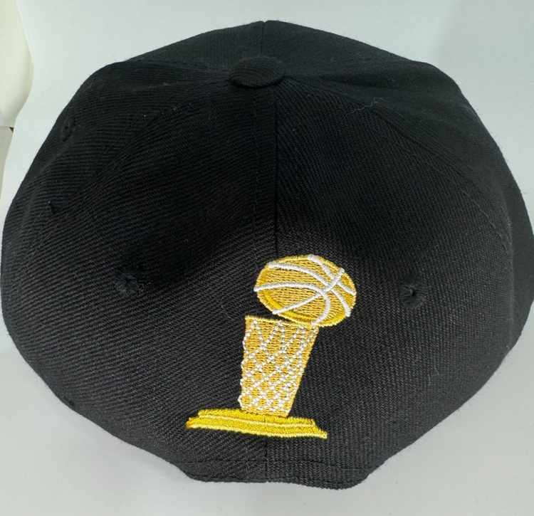 Denver Nuggets Hat Cap Black Champions Champion NBA DEN snap back