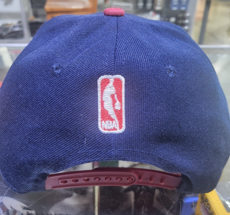 Denver Nuggets hat Navy Burgundy DEN snap back
