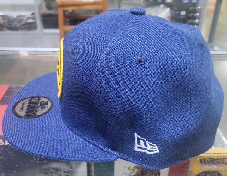 Denver Nuggets hat Navy bird Flower snap back