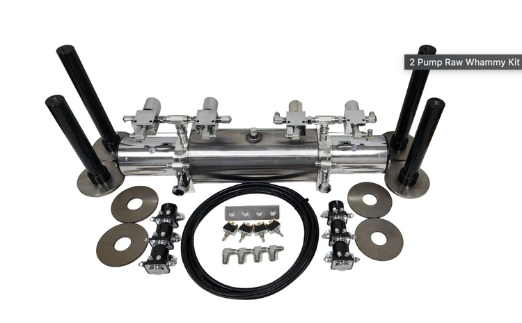 2 Pump Raw Whammy Kit (Front/Back/Side/Side)