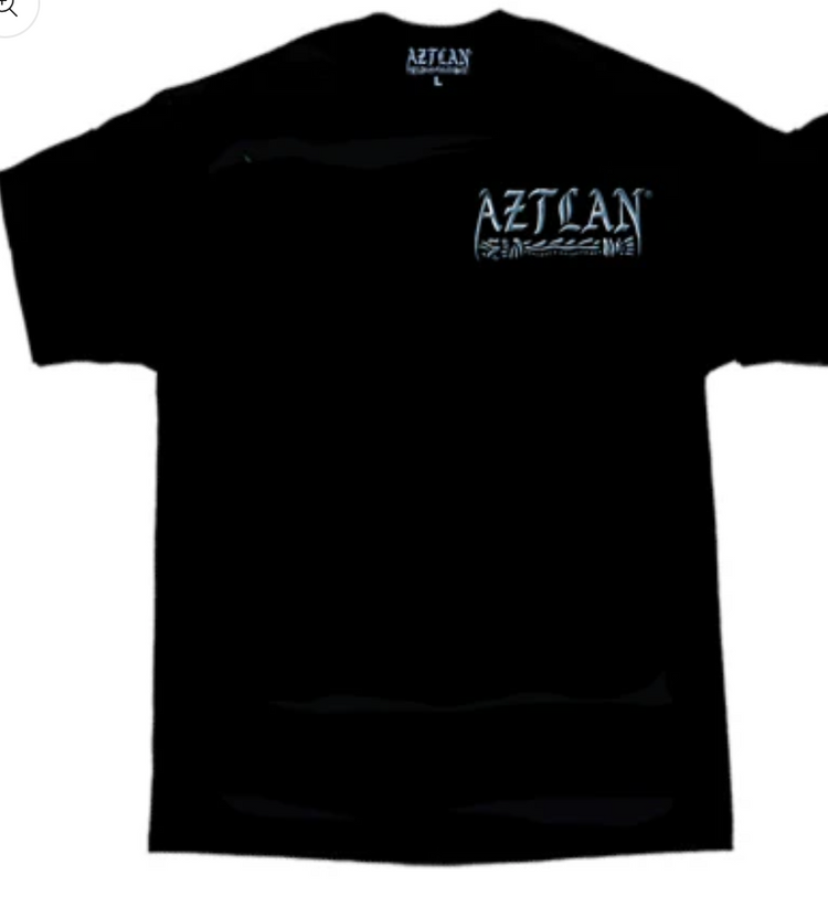 Aztlan T Tee Shirt Smile Now Cry Later Chrome Lowrider DGA