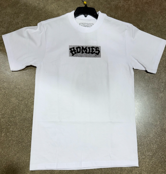 DGA T Shirt Homies Old School Original White Lowrider Chicano Art David Gonzales