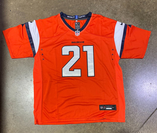 Denver Broncos Riley Moss Jersey # 21 Orange