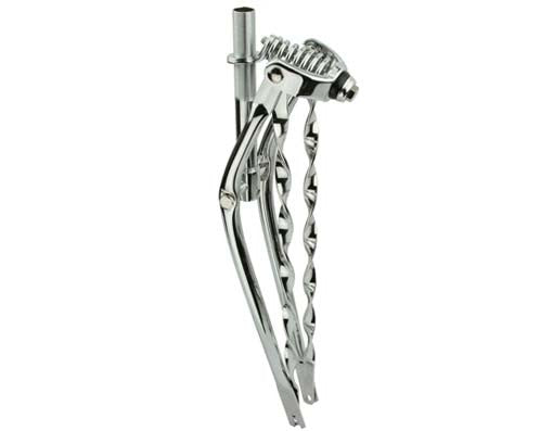 26" Classic Spring Fork 1" w/Twisted Bars Chrome.