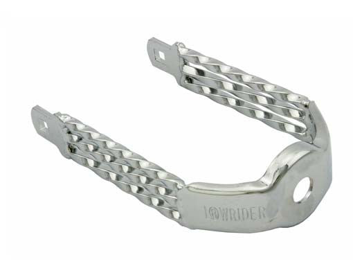 Triple Square Twisted Crown Chrome.