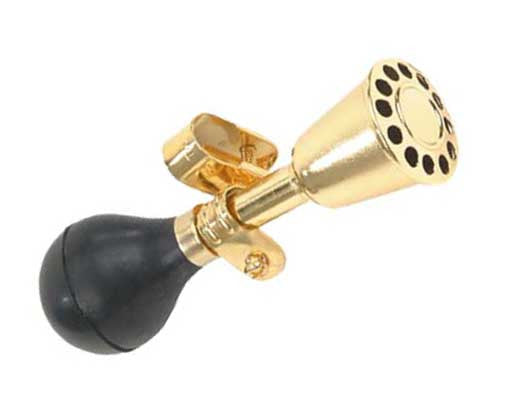 Bugle Horn 5-1/8" Gold.