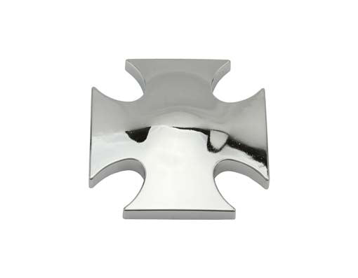 Cross Knock-Off Coaster 3/8" 24t Chrome.