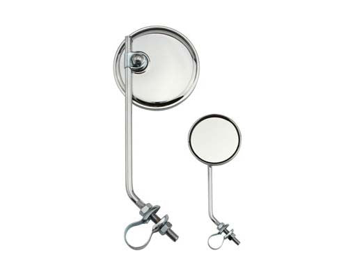 Round Mirror All Chrome.
