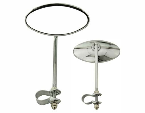 Oval Mirror Chrome.