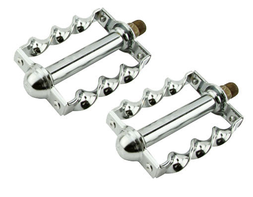 Twisted Pedals 9/16" Chrome.