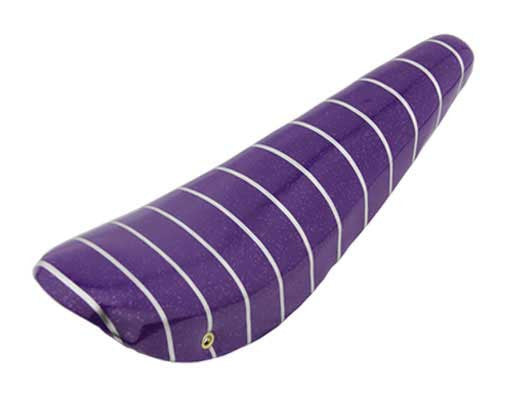 20" Banana Saddle Sparkle/Purple W/Silver Strp.