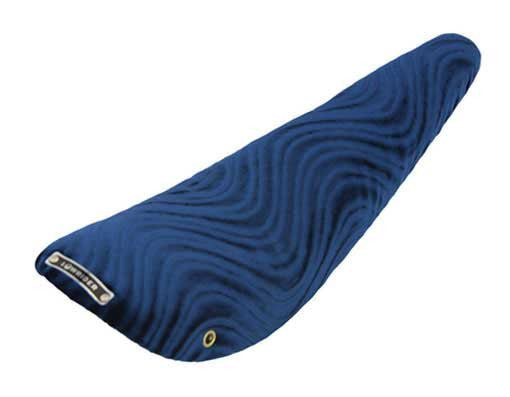 20" Banana Saddle Velour Blue.