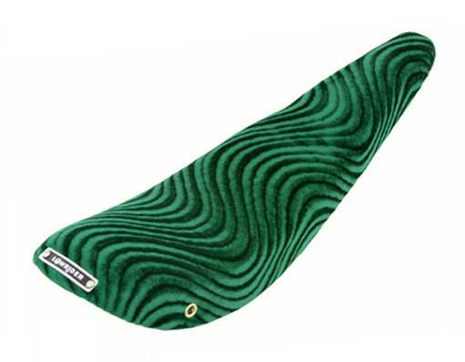 20" Banana Saddle Velour Green.