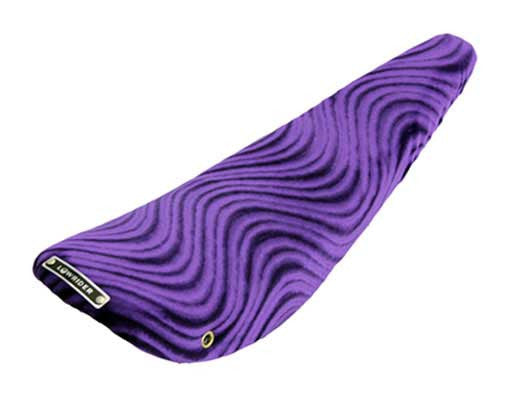 20" Banana Saddle Velour Purple