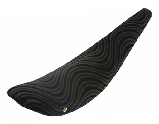 26" Banana Saddle Velour Black.