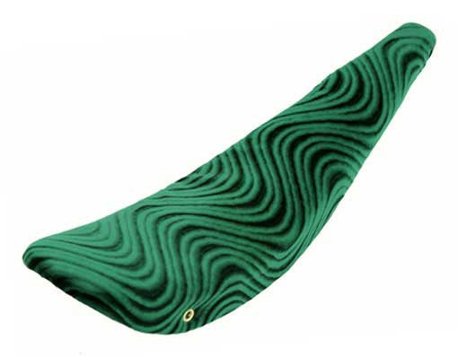 26" Banana Saddle Velour Green.