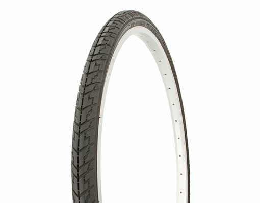 Tire Duro 24" x 1 3/8" Black/Black Side Wall HF-109.