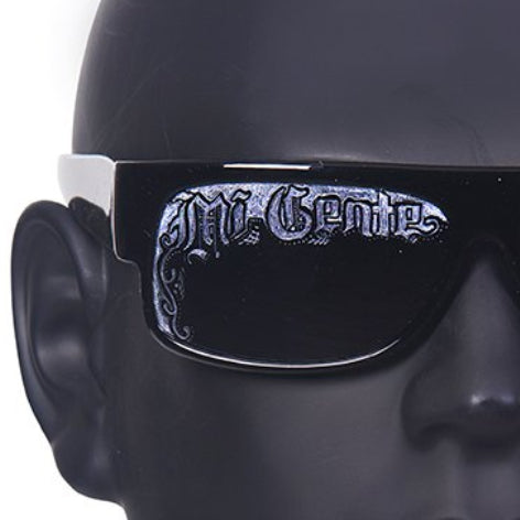 Mi Gente Engraved Sunglasses-front
