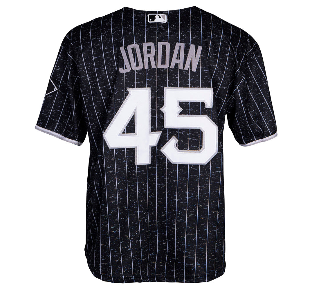 Michael jordan on sale sox jersey