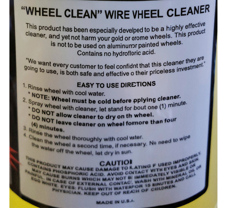 Wire Wheels cleaning - The Original Slamm'n Formula